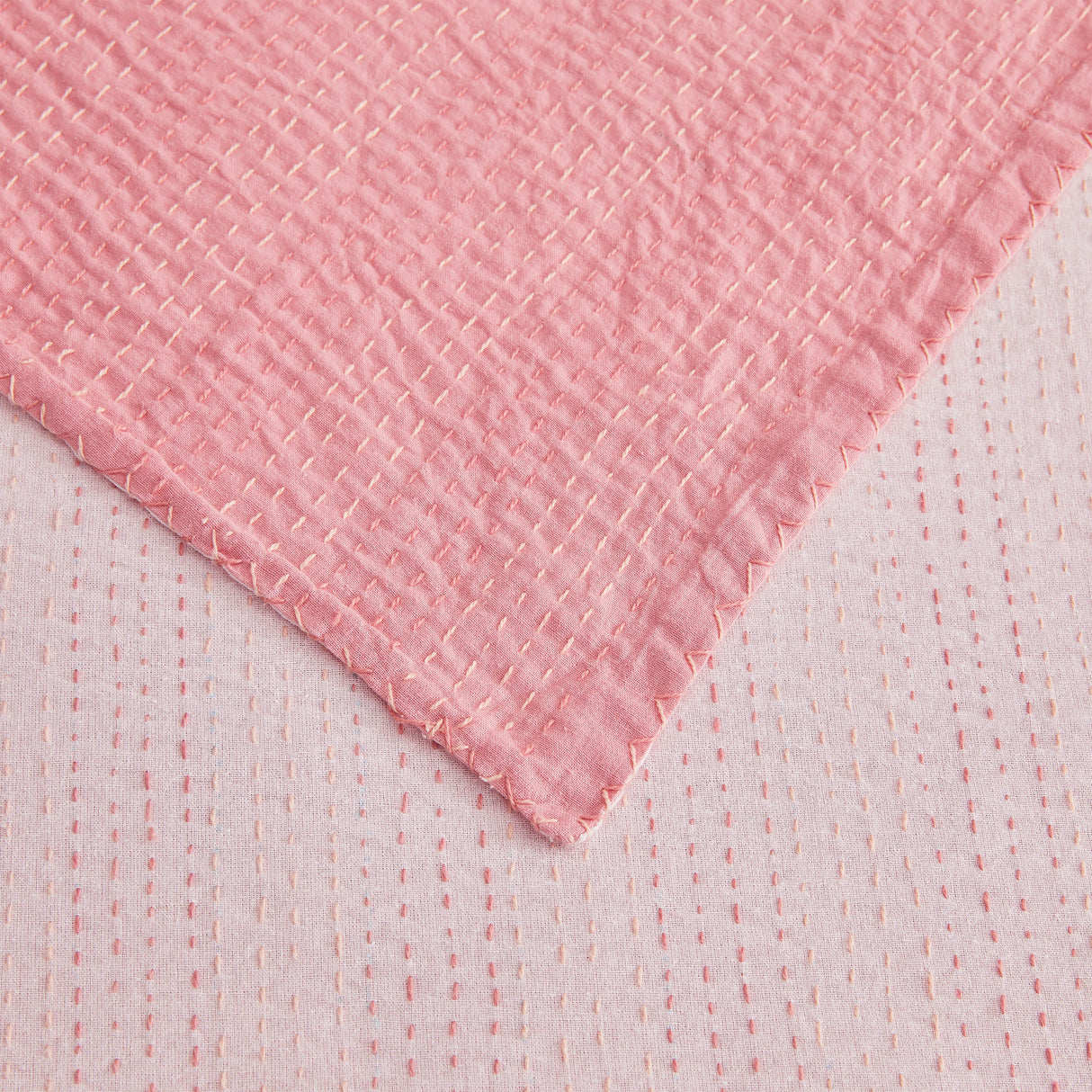 Hand Stitched Reversible Kantha Throws