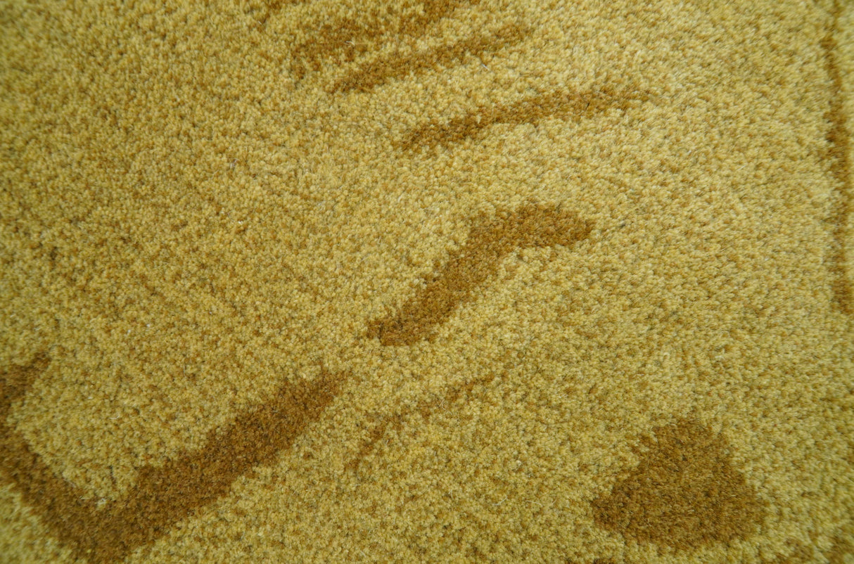 Hand Tufted 2x3 Animal Camel Wool Area Rug-Parc Decor