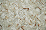 Hand Tufted 5x8 Brown and Beige Wool Textured Loop Area Rug