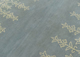 Hand Tufted 5x8 Gray And Beige Modern Style Wool Area Rug