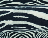 Hand Tufted Animal Zebra Black 3x5 Wool Area Rug-Parc Decor
