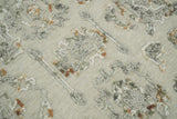 Hand Tufted Beige and Silver Wool Textured Loop 5x8 Area Rug