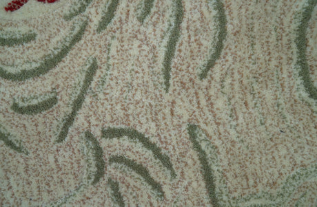 Hand Tufted Beige Animal Tiger 2x3 Wool Area Rug-Parc Decor