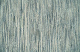 Hand Tufted Woolen Modern White and Blue Custom Made Area Rug