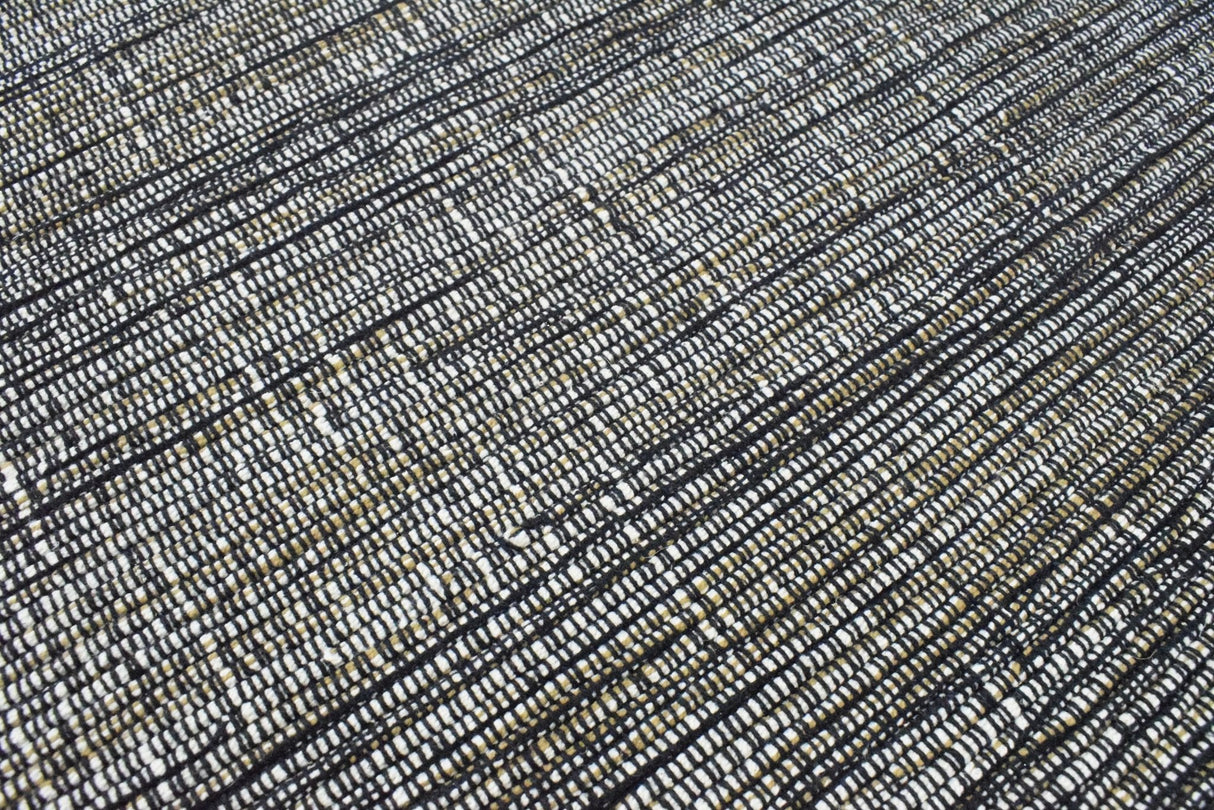 Hand Woven Gray Modern Style Wool Area Rug