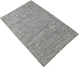 Hand Woven Gray Modern Style Wool Area Rug