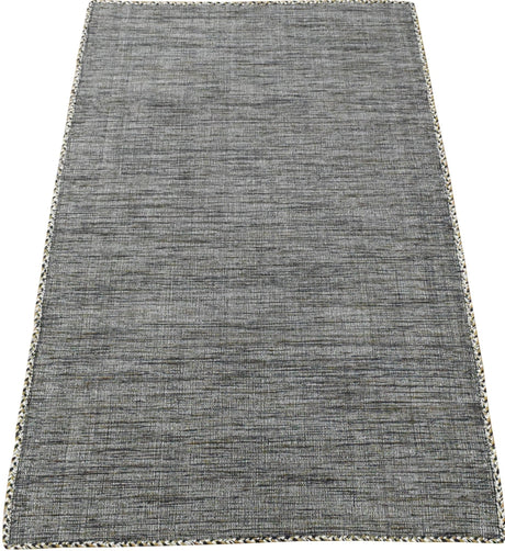 Hand Woven Gray Modern Style Wool Area Rug