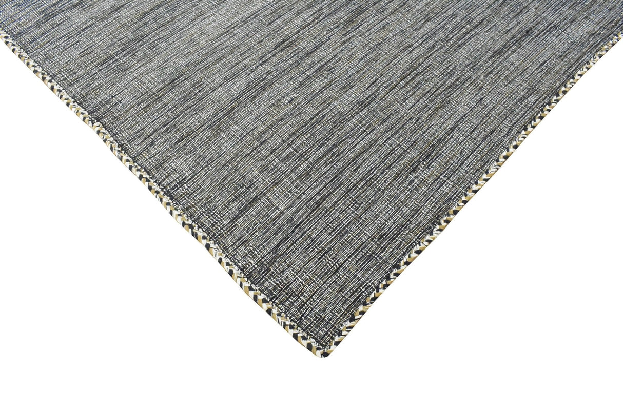 Hand Woven Gray Modern Style Wool Area Rug