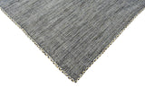 Hand Woven Gray Modern Style Wool Area Rug