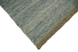 Hand Woven Natural Fiber Gray and Brown Jute and Art Silk Rug | JR9-Area Rug-Parc Decor