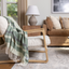 Hand Woven Stripe Throw Blanket