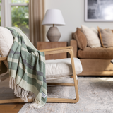 Hand Woven Stripe Throw Blanket