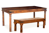 Handcrafted Thakat Dining Table-Dining Table-Parc Decor
