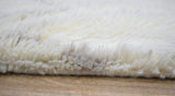 Handmade 4x6 Ivory Moroccan Design Wool Area Rug