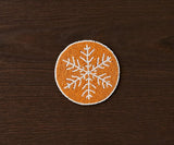Handmade Beaded Holiday Coaster – Christmas Table Decor by Payton James-Coasters-Parc Decor