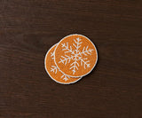 Handmade Beaded Holiday Coaster – Christmas Table Decor by Payton James-Coasters-Parc Decor