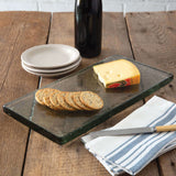 Handmade Rustic Blocked Glass Cheeseboard Serving Tray-Home Decor-Parc Decor