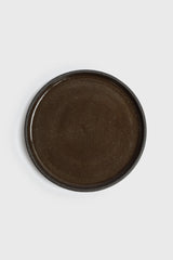 Handmade Stoneware Dinner Plates "Pumpernickel"-Parc Decor