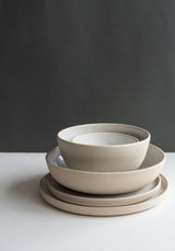 Handmade Stoneware Plates-Parc Decor
