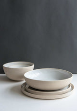 Handmade Stoneware Plates-Parc Decor