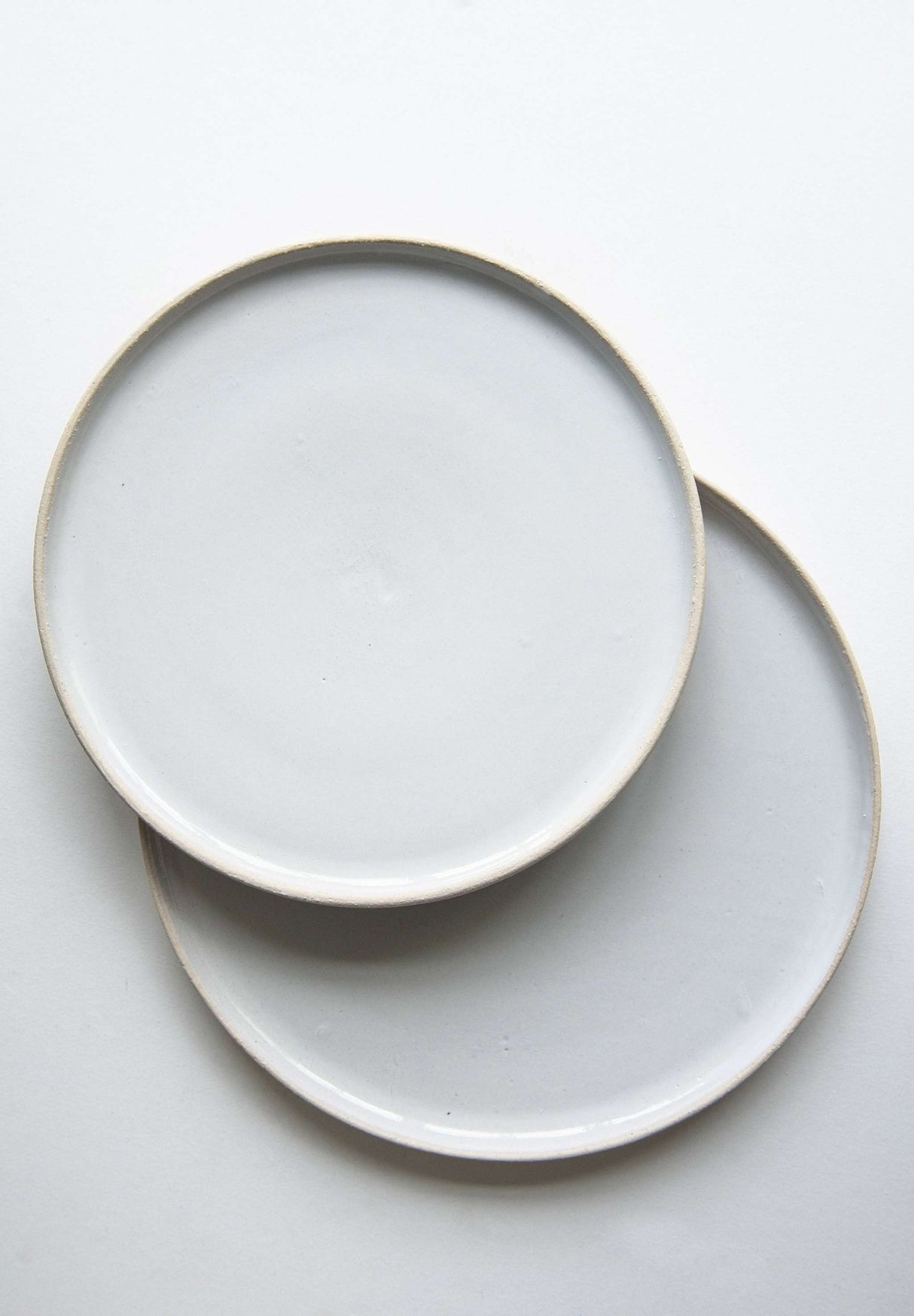 Handmade Stoneware Plates-Parc Decor