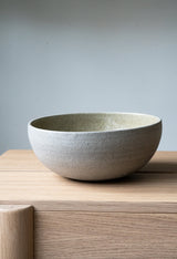 Handmade Stoneware Ramen Bowl "Concrete"