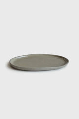 Handmade Stoneware Serving Platter "Concrete"