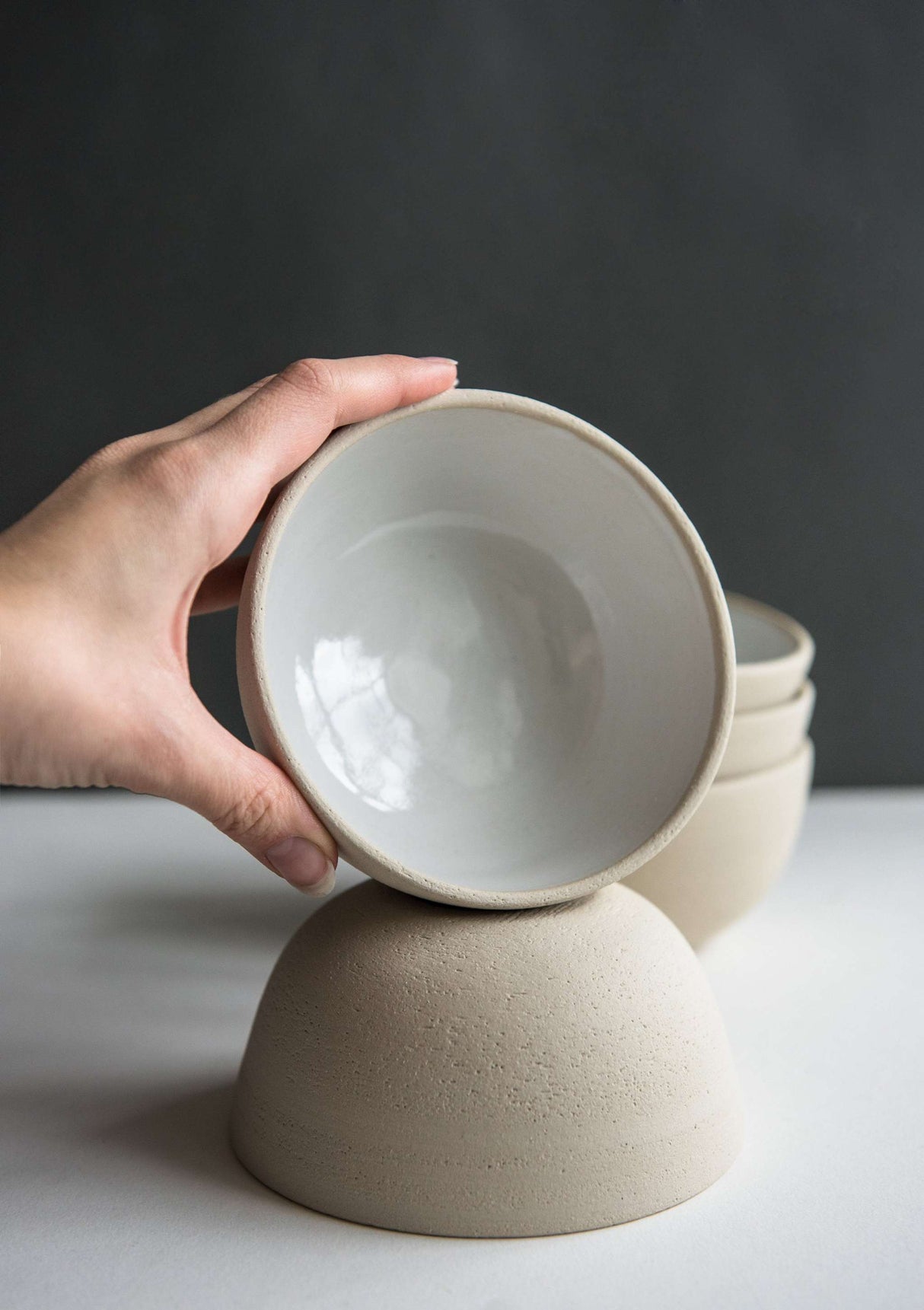 Handmade Stoneware Small Bowl