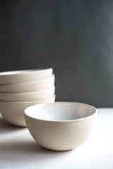 Handmade Stoneware Soup Bowl-Parc Decor