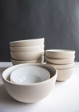 Handmade Stoneware Soup Bowl-Parc Decor
