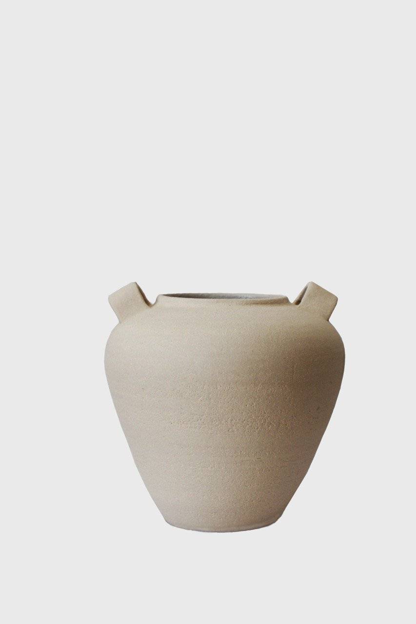 Handmade Stoneware Vase-Parc Decor