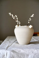 Handmade Stoneware Vase-Parc Decor