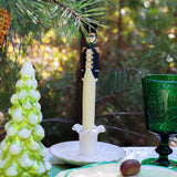 Handpainted Navy Blue Royal Guard Candle - Pack of 2-Candle-Parc Decor