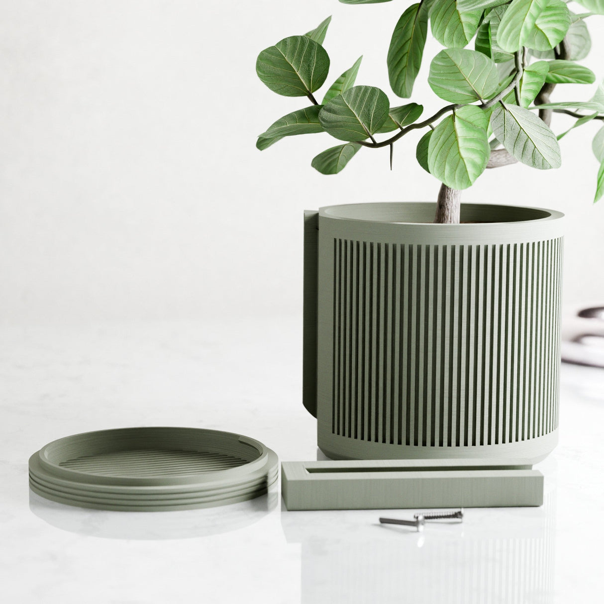 Hanging STREAM Wall Planter-Planter-Parc Decor