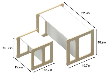 Hanover | Convertible Table, Chair & Bench Set