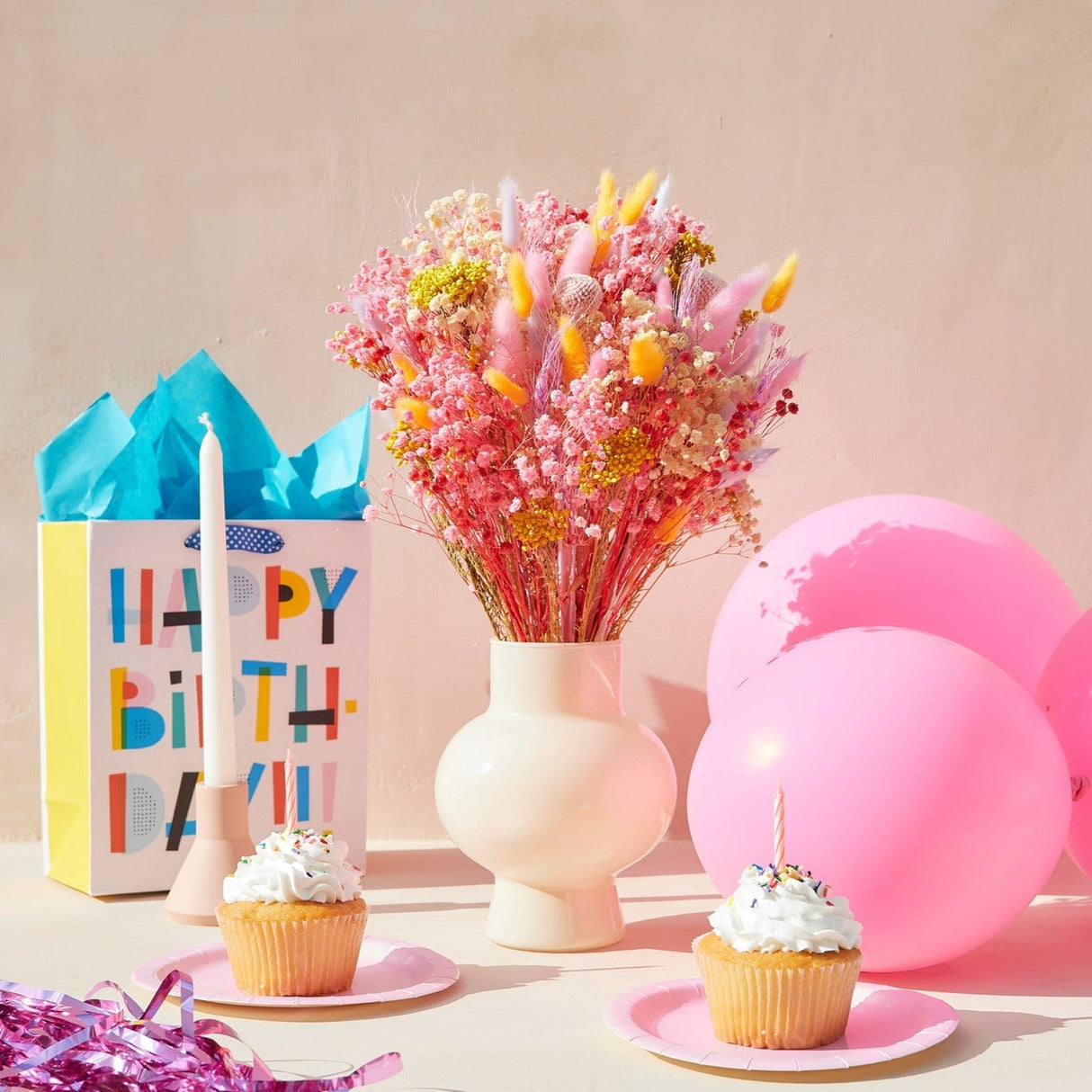 Happy Dried Bouquet-Dried Bouquet-Parc Decor