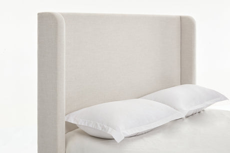 Harper Tall 54" Headboard Upholstered Queen Bed-Bedroom-Parc Decor