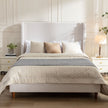 Harper Tall 54" Headboard Upholstered Queen Bed-Bedroom-Parc Decor