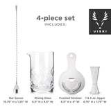 Harrison 4-Piece Barware Set