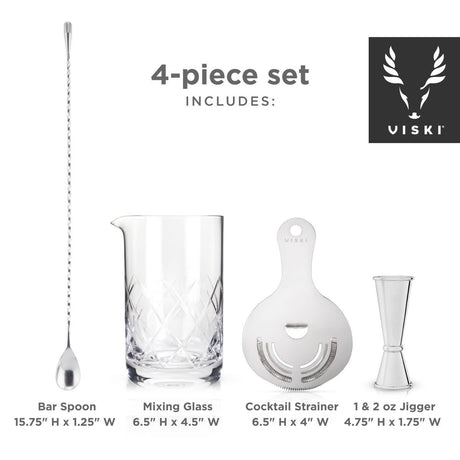 Harrison 4-Piece Barware Set