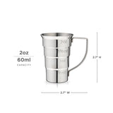Harrison Stainless Steel Stepped Jigger