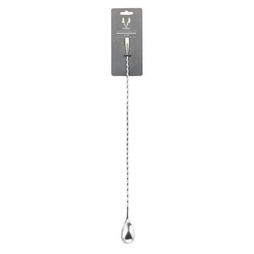 Harrison Weighted Bar Spoon-product_type::barspoon-Parc Decor