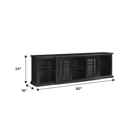 Hattie Glass-Door TV Stand
