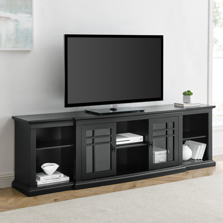 Hattie Glass-Door TV Stand-Entertainment-Parc Decor