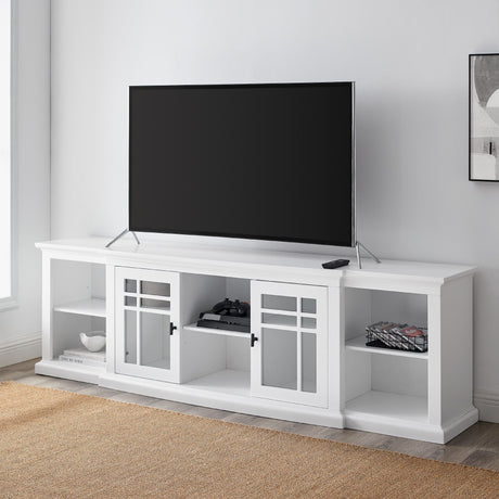 Hattie Glass-Door TV Stand-Entertainment-Parc Decor