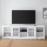 Hattie Glass-Door TV Stand-Entertainment-Parc Decor