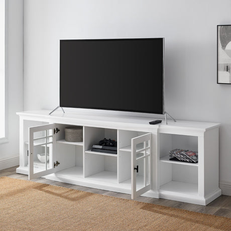 Hattie Glass-Door TV Stand-Entertainment-Parc Decor