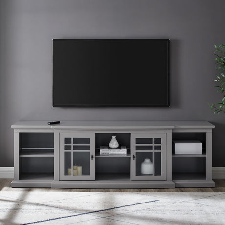 Hattie Glass-Door TV Stand-Entertainment-Parc Decor
