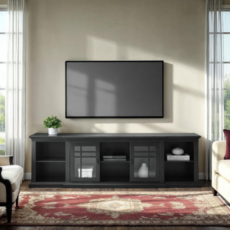 Hattie Glass-Door TV Stand-Entertainment-Parc Decor