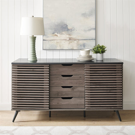 Havana Sliding Door Drawer Sideboard / TV Stand-Dining / Kitchen-Parc Decor